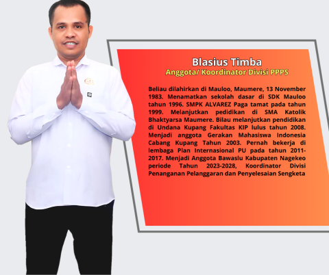 ANGGOTA- BLASIUS TIMBA