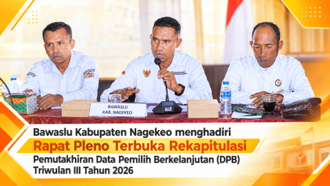 Bawaslu nagekeo
