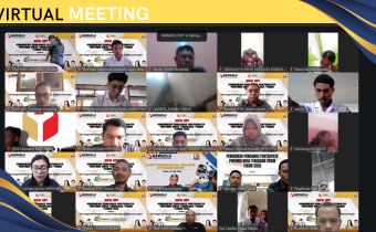 screenshot layar saat zoom meeting