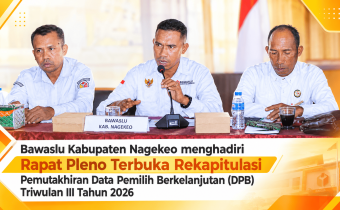 Bawaslu nagekeo