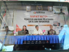 Tangkap layar zoom Rapat Kerja Pengelolaan dan Pelayanan Data dan Informasi Publik yang diselenggarakan oleh Bawaslu Provinsi Nusa Tenggara Timur (NTT) secara daring, Kamis (27/08).